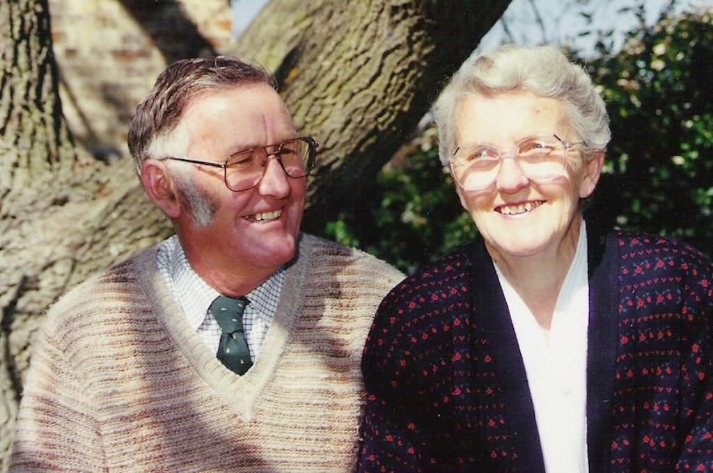 Nursery founder Mick Studdert and his wife Pam, a former nursing sister in the children’s ward of Goulburn Base Hospital. 