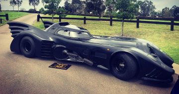 A fully-functioning Batmobile is on it's way to Canberra this weekend