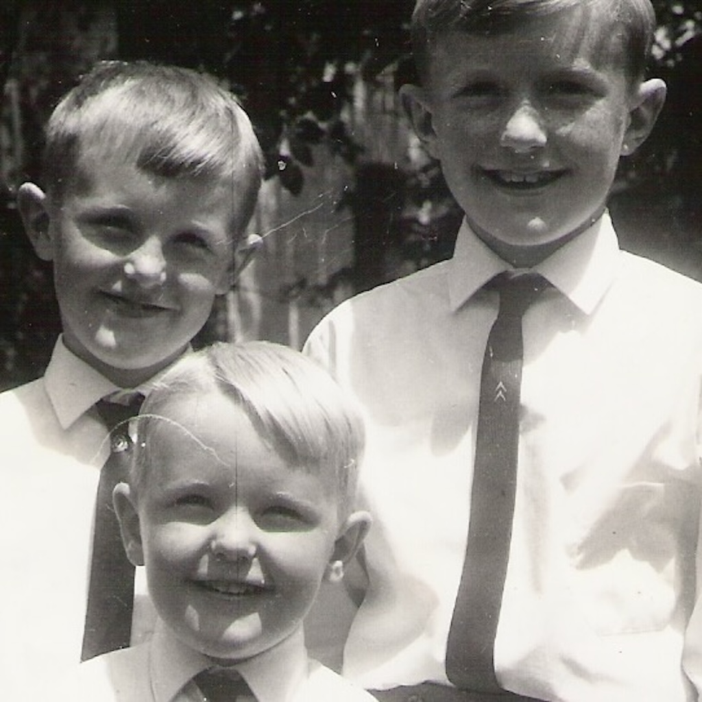 Andrew, John and Peter Studdert, who were raised at Danganelly near Towrang. 