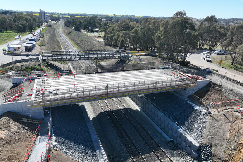 Construction work and repairs on bridges