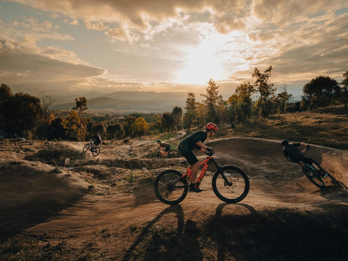 A photo of cyclists at a NICA event