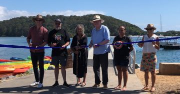 Narooma's Living Shoreline on Wagonga Inlet officially opens