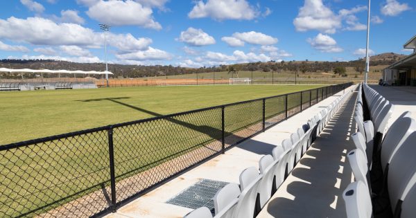 New plans for booking a sports ground in Queanbeyan out on exhibition