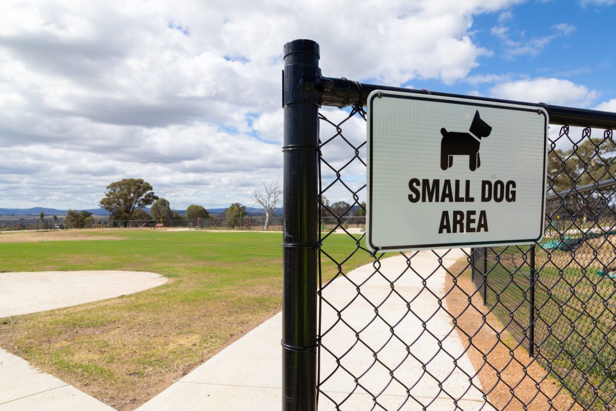 Dogpark small dog area