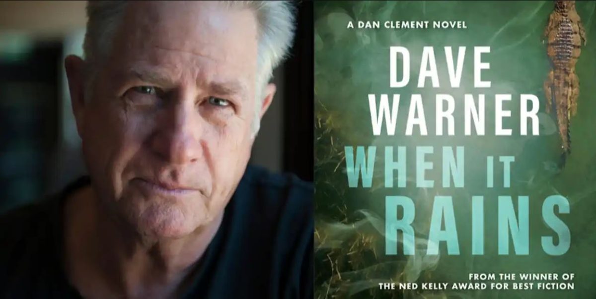 promotional image for the dave warner author talk at the braidwood library 