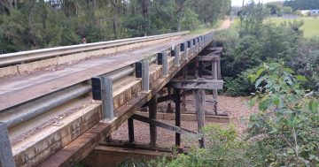 Struggling to get over their frustration, Dignams Creek residents face the inconvenience of being without a bridge for 15 weeks