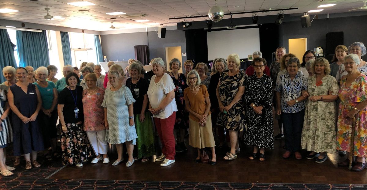 Some of the members of the CWA Far South Coast Group who attended the annual cookery and handicraft competition. 