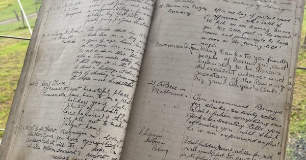 Memories of the 'pearl in the world's crown' laid bare in historic guest book