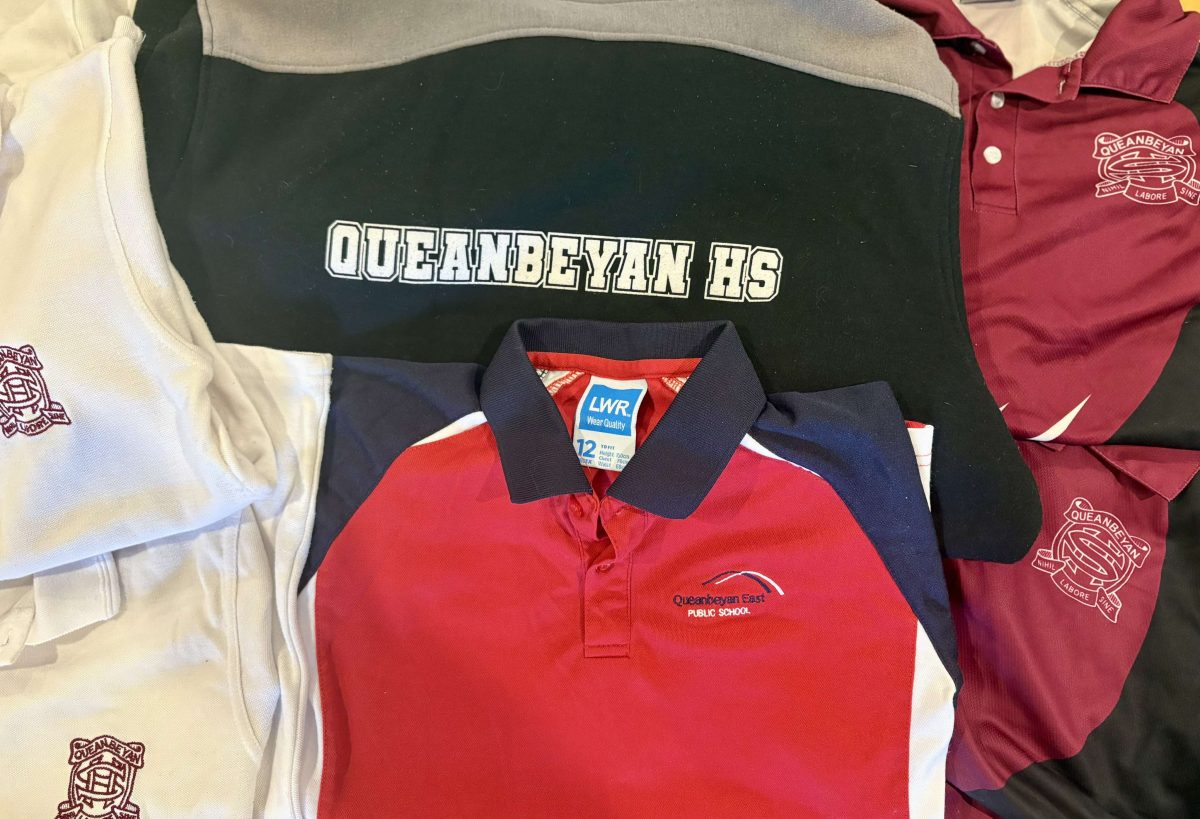 school shirt and other school items