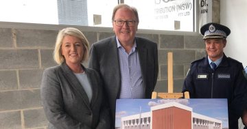 Drug crime discussed as minister visits soon-to-open Bega Police Station