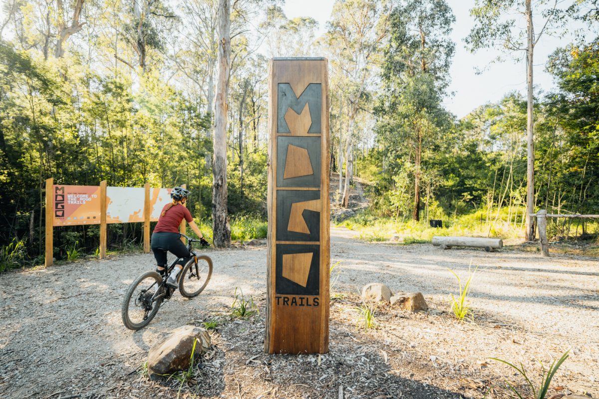 Construction of Mogo's 125-km mountain bike trails finished on 9 May and officially opened to the public on 10 May.