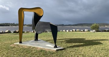 'Something for your eye to enjoy': Award-winning sculpture joins public art installation