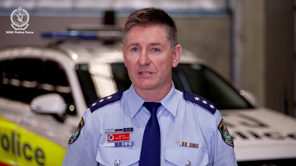 NSW Police, Detective Inspector Jason Hogan from the Crash Investigations Unit