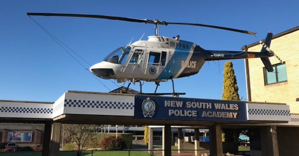 Drunk student allegedly crashed into police academy's boom gate