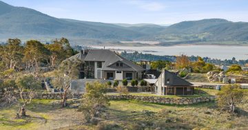 Stylish mountain retreat on acreage offers sweeping views of Lake Jindabyne
