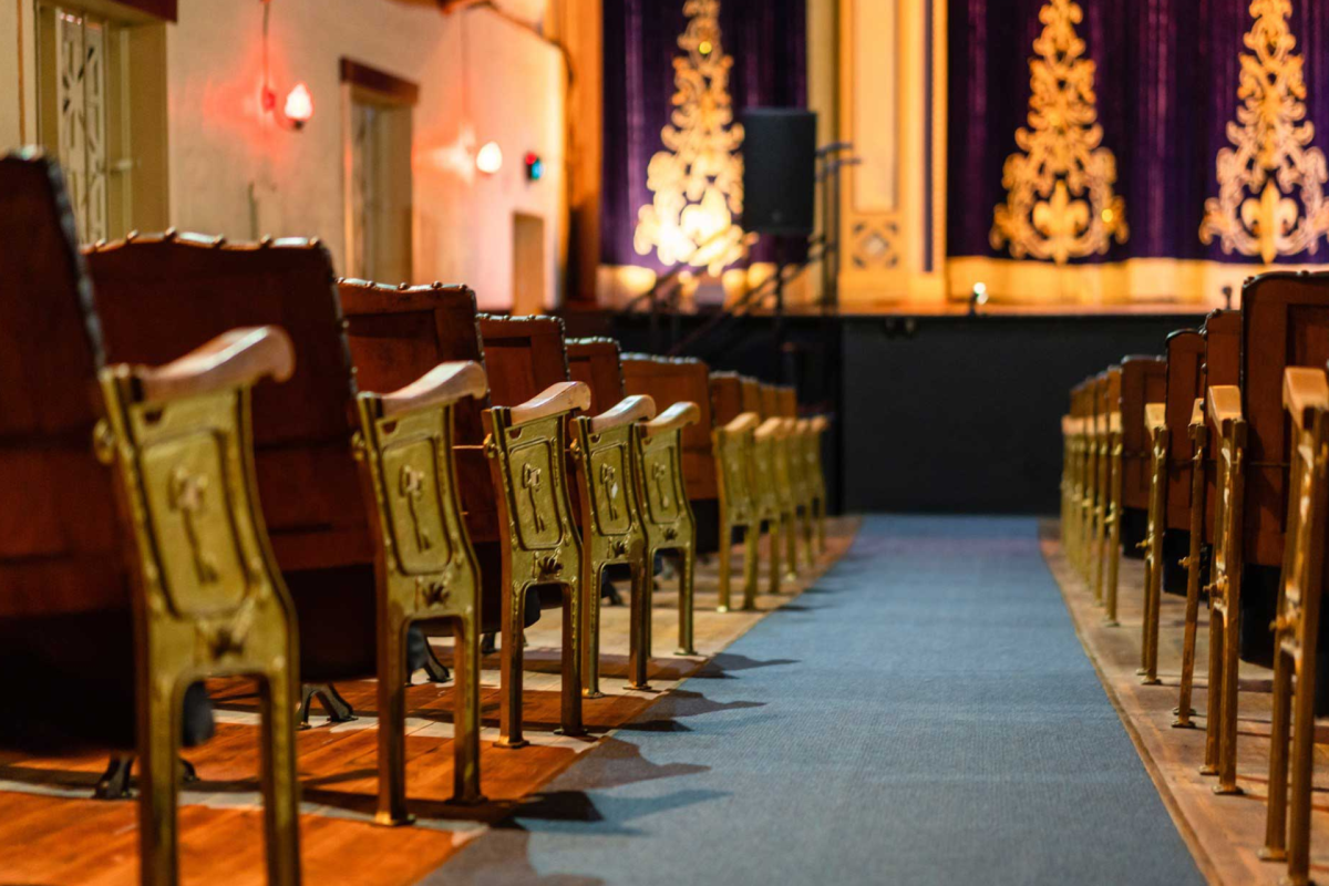 Heritage theatre interior