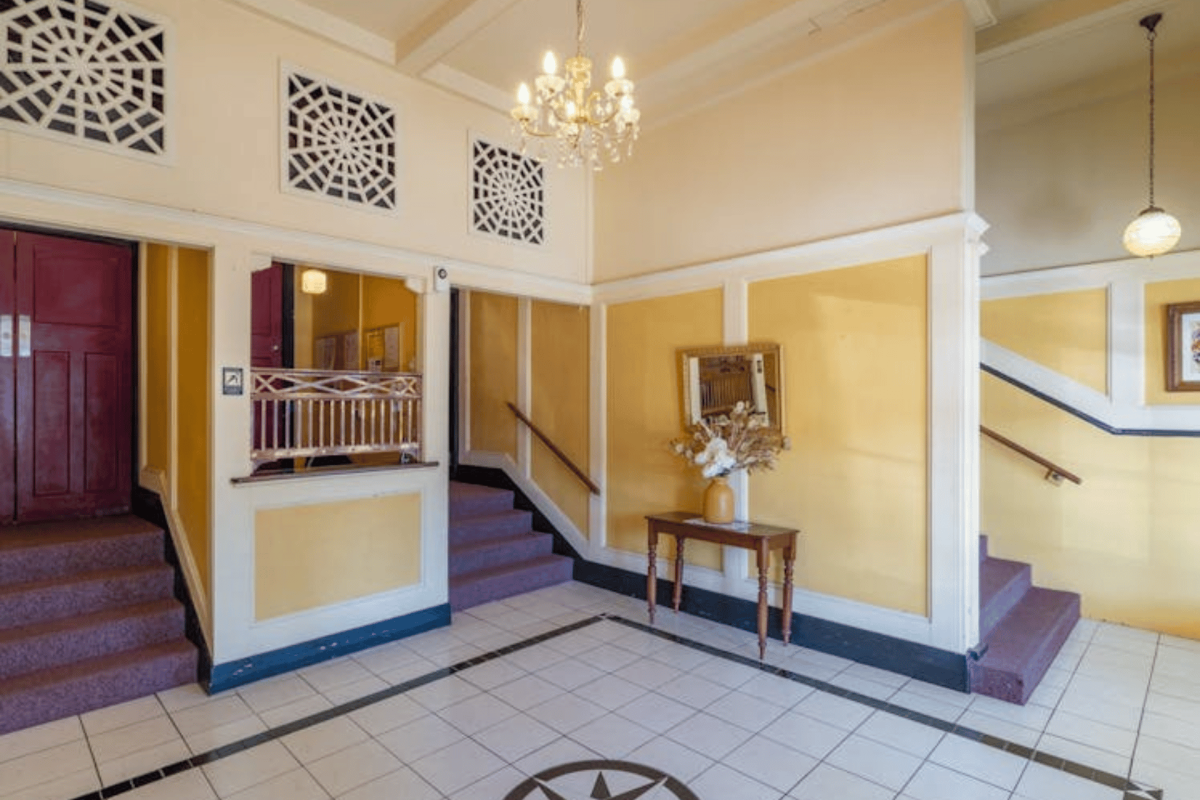 Heritage theatre lobby