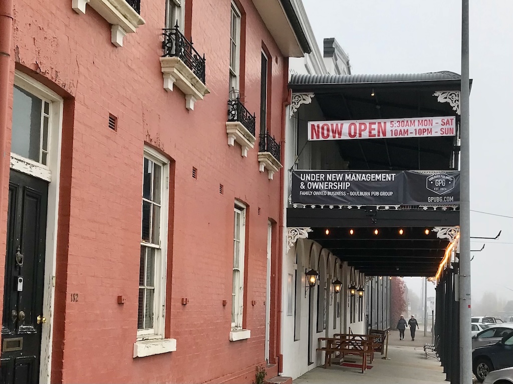 The Southern Railway Hotel is opening at 5:30 am under new management and also undergoing renovations.