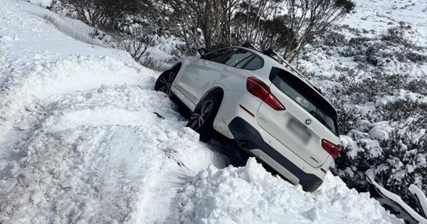 Icy and snow-covered roads cause dozens of crashes on Snowy Mountains routes