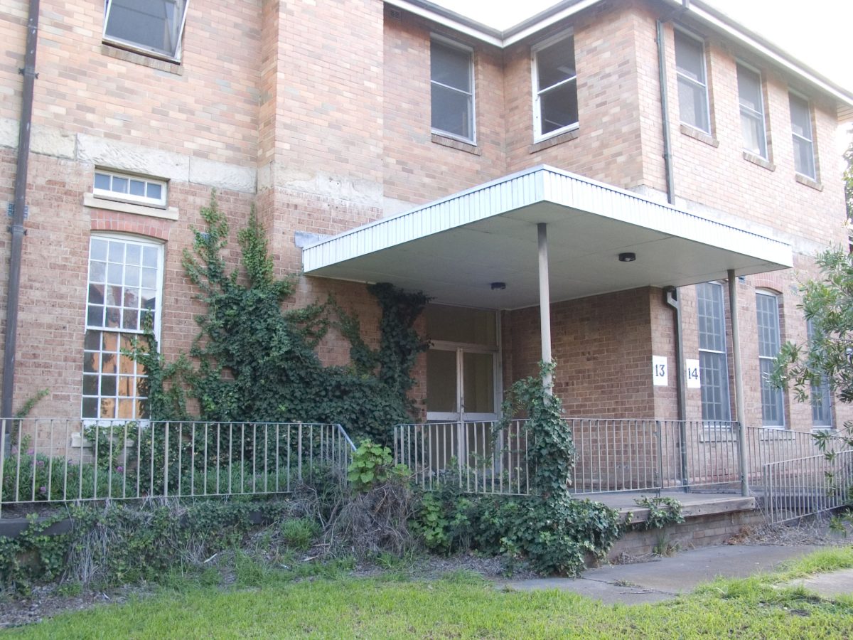 Building 18, also known as Wards 13 and 14 at Kenmore, which the current owners wanted to demolish. The building is protected by NSW Heritage laws.