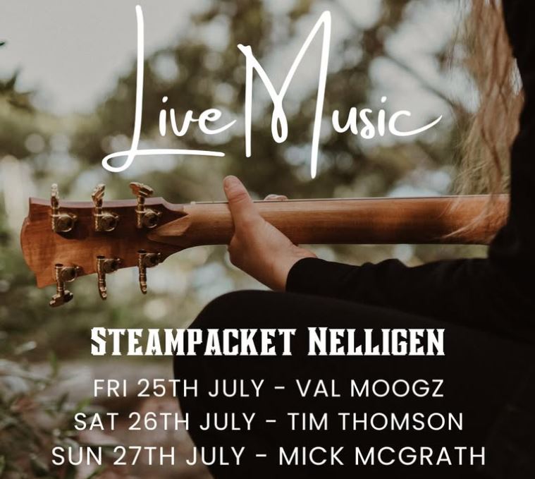 live music event promo art