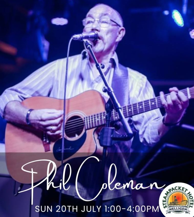 phil coleman at the steampacket 