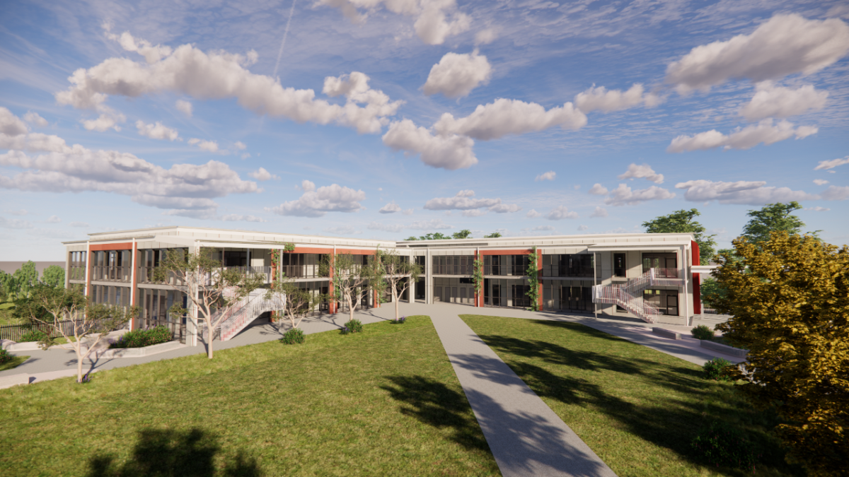 The permanent Jerrabomberra High School is slated to open at the start of 2024.