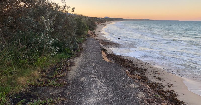 Severe weather batters Bermagui, popular track closed indefinitely