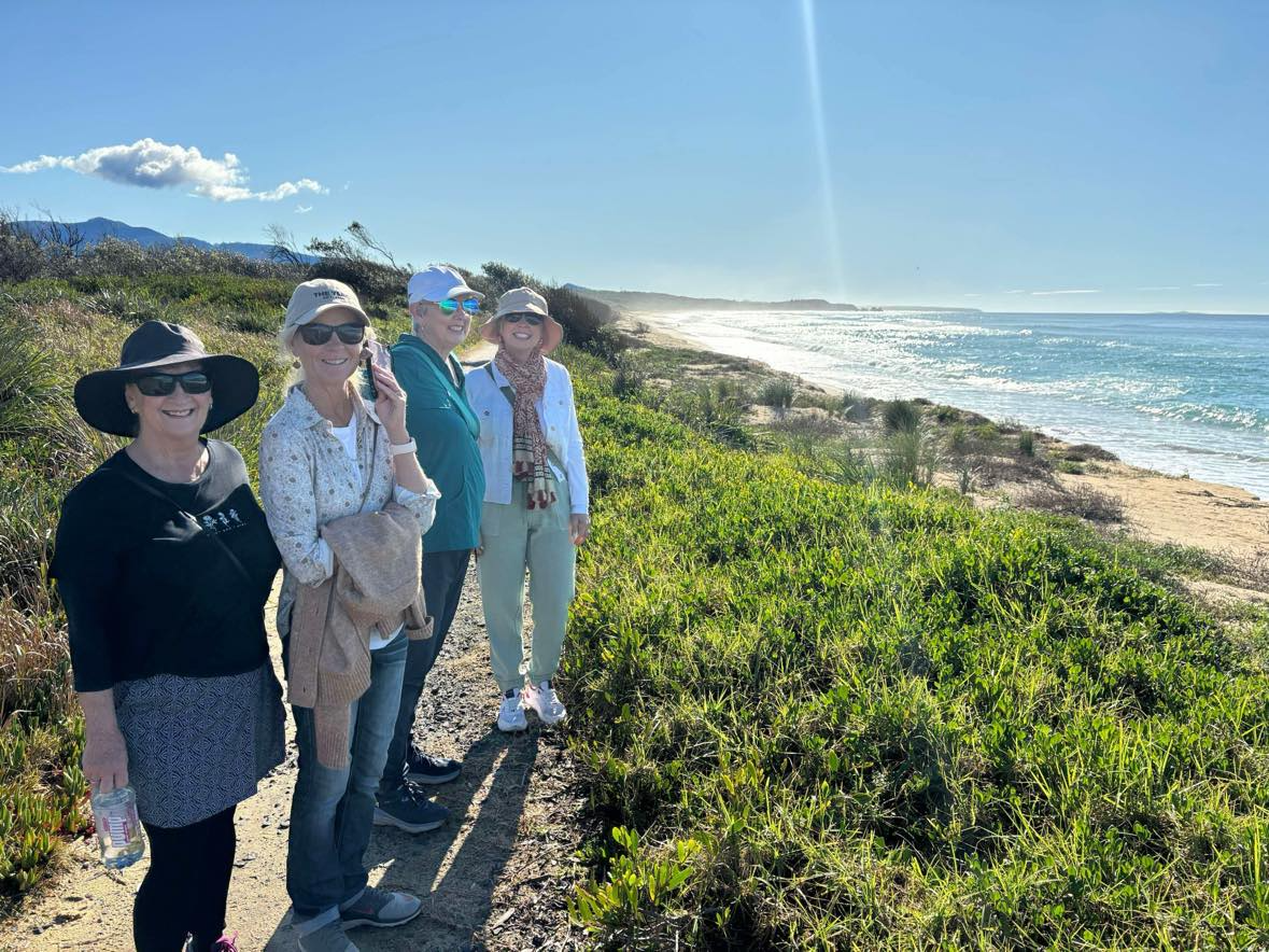 Fairhaven residents regularly walk the track