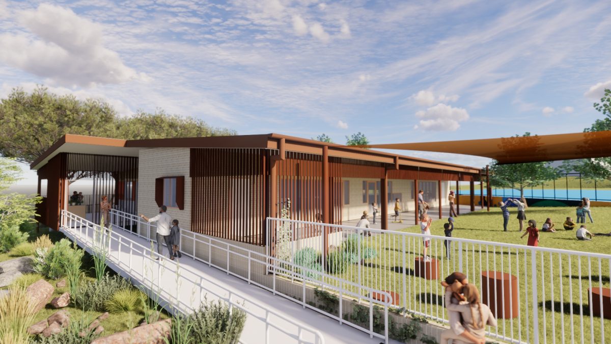 Artists render of proposed preschools