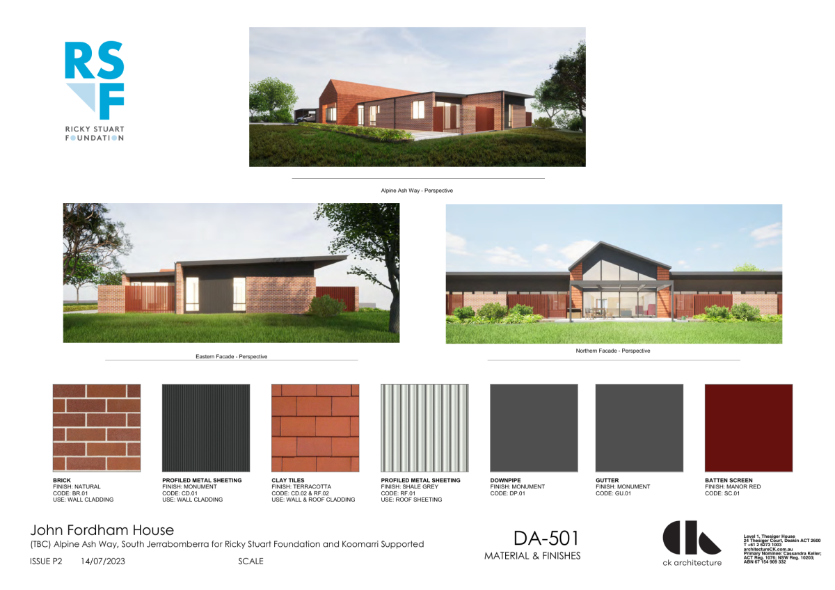 Renders showing how the project will look from different directions