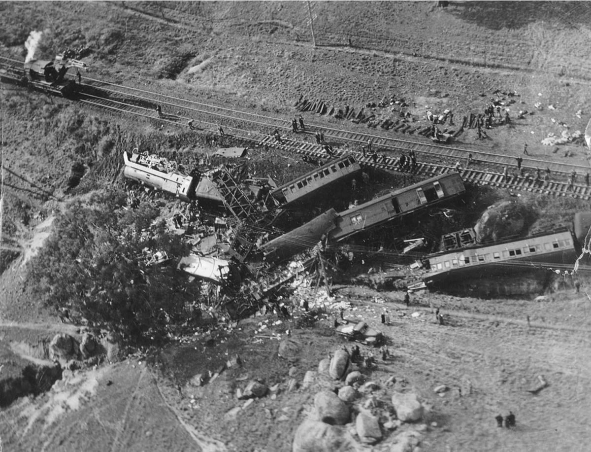 train derailment in 1948
