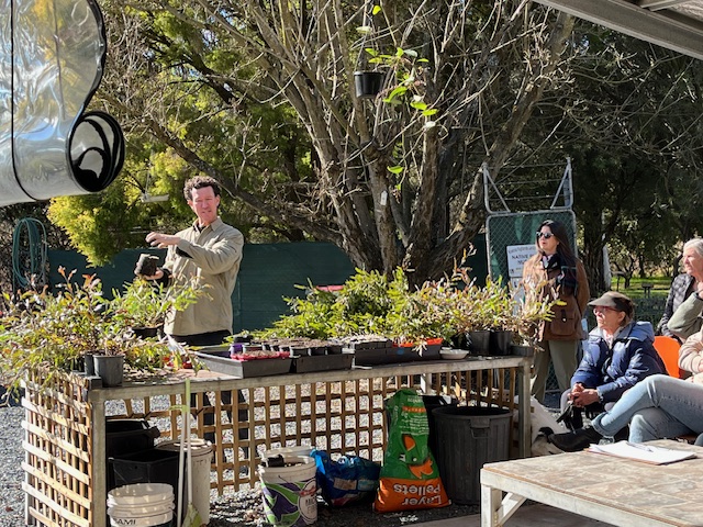 Senior Threatened Species Officer with the NSW Department of Climate Change, Energy, the Environment and Water, Dr David Hunter led the two workshops near Tumut.