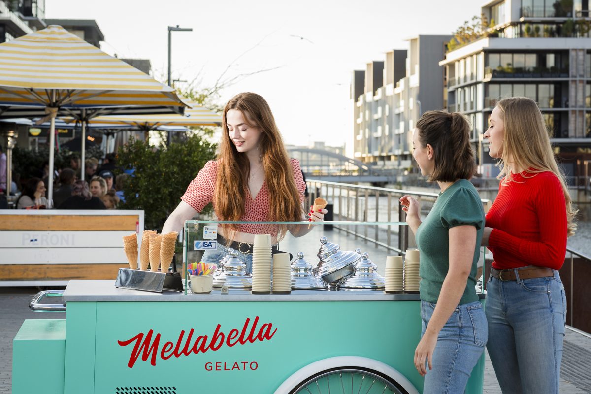 Bungendore's own local artisan gelato maker, Mellabella, will be at Bungendore Bites. Photo: Eunie Kim.