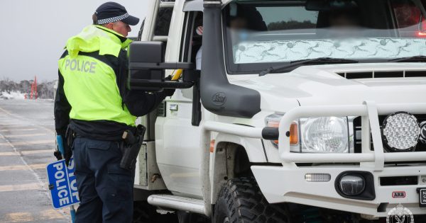 More than 1000 drivers stung for risky driving, speeding in the Snowies