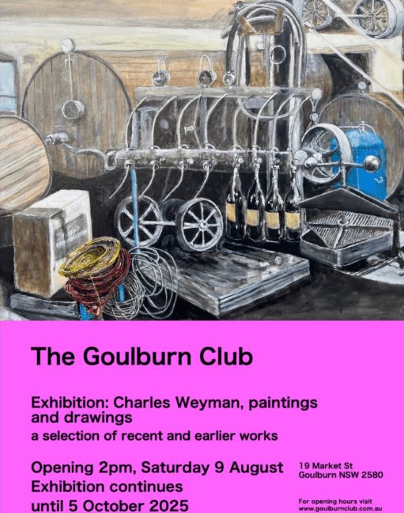 Exhibition: Charles Weyman, paintings and drawings