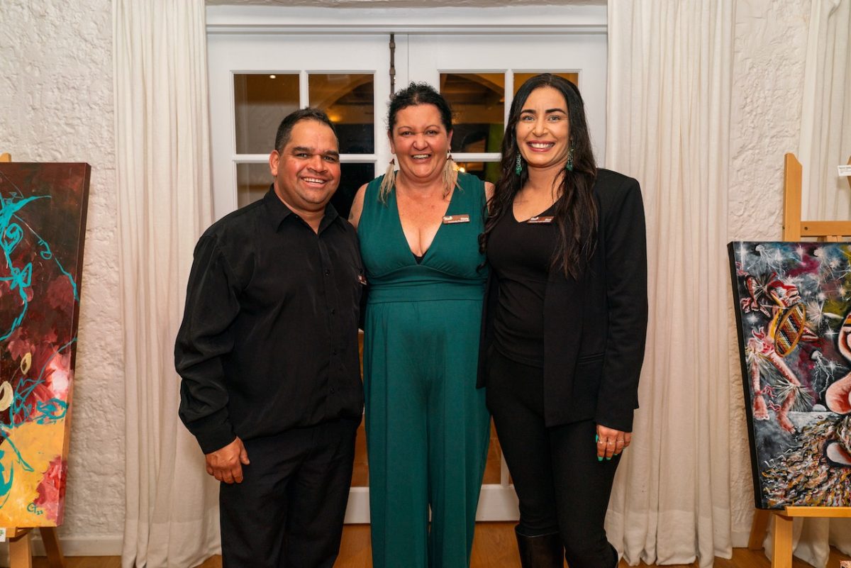 The Fire to Flourish Eurobodalla team of Joe Brierley, Kizzy Nye and Barb Rix. 