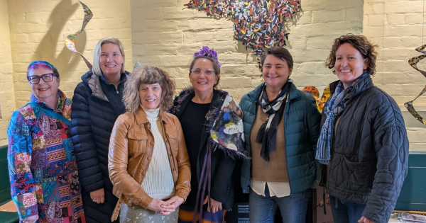 Art lovers can enjoy the ride as Kate Tribe's train of thought weaves intrigue