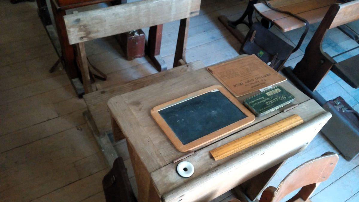schoolroom, Australian Pen Museum