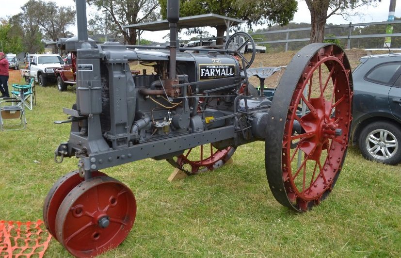Classics at Cobargo includes vintage tractors and trucks.