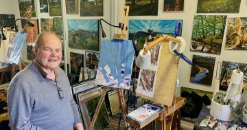 Out of the saddle, Ian Nielsen rebounds in his studio