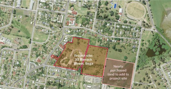 Plans for much-needed 100-house project in Bega due for public display this year