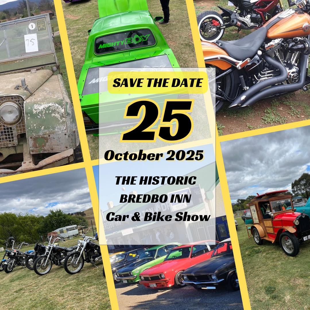 Annual Car and Bike Show @The Historic Bredbo Inn