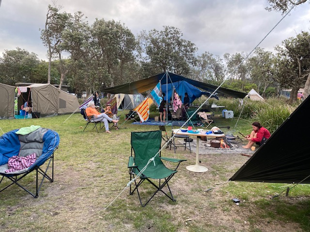 Sam Storey's family has camped at Picnic Point in Mimosa Rocks National Park for around 35 years.
