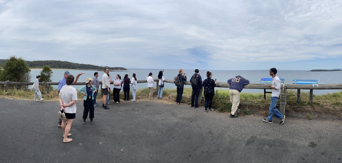 Forty-one post-graduate students from UNSW spent three days in Batemans Bay.