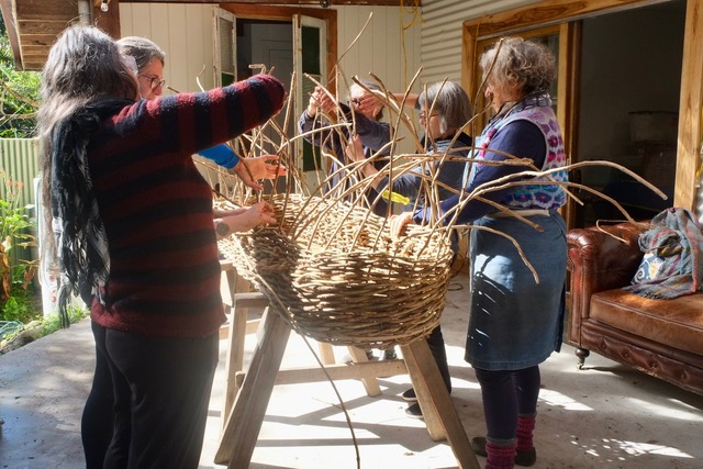 Join a coffin weaving workshop at Walawaani Way in Bodalla on 25 October.