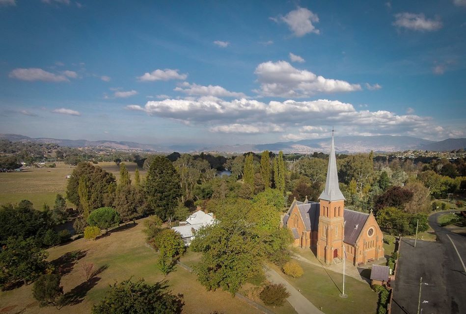 All Saint's Anglican Church Tumut. Photo by John Stanfield