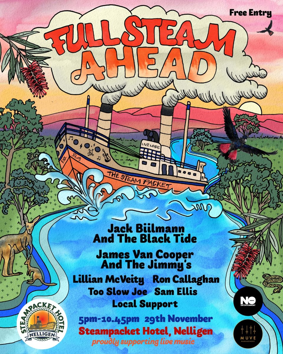 music event promo poster