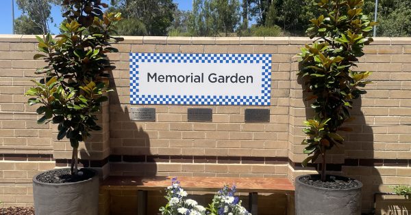 New memorial park honours fallen South Coast police officers, staff