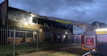 Two teenagers arrested after fire destroys 30 classrooms at Riverina High School